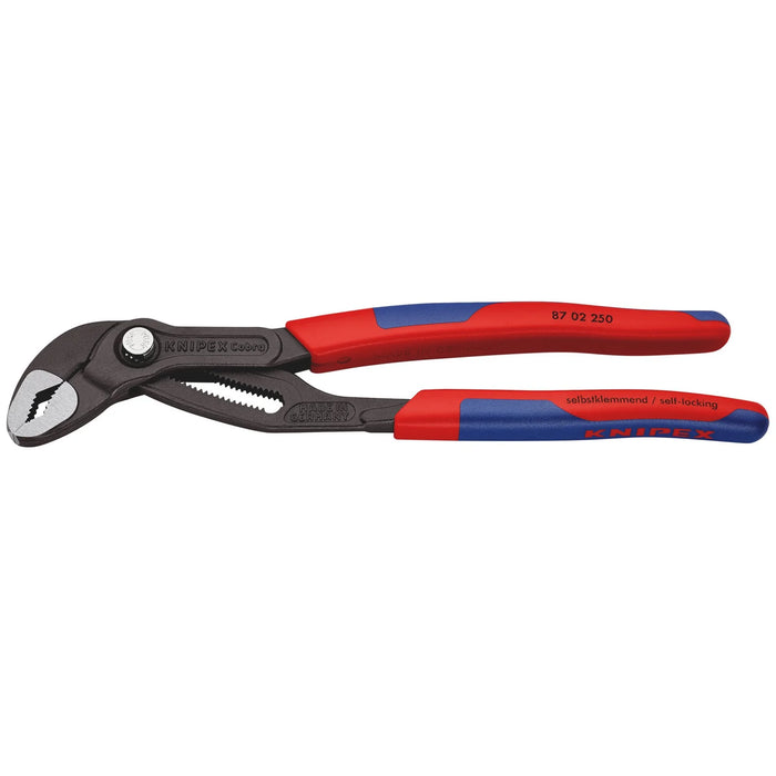 KNIPEX 87 02 250 SB Cobra® High-Tech Water Pump Pliers, 250mm - 87 02 250 SB