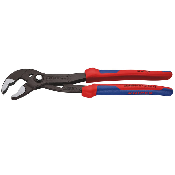 KNIPEX 87 02 300 SB Cobra® High-Tech Water Pump Pliers, 300mm - 87 02 300 SB