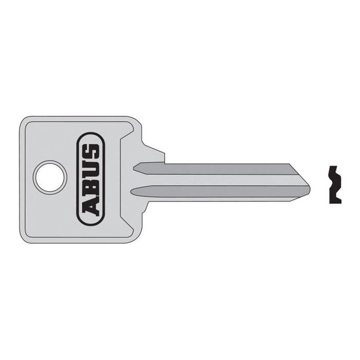 Abus Mechanical 85/40 40mm Right Hand Key Blank ABUS Mechanical - Town Tools