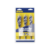 Irwin® Blue Groove 6X Wood Drill Bit Set, 3 Piece