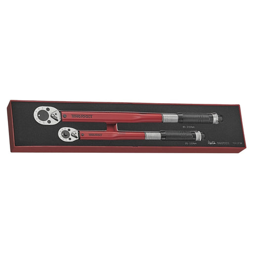 Teng Tools 3/8" & 1/2" Torque Wrench Set FOAMX4 2 Pieces Teng Tools - Town Tools 