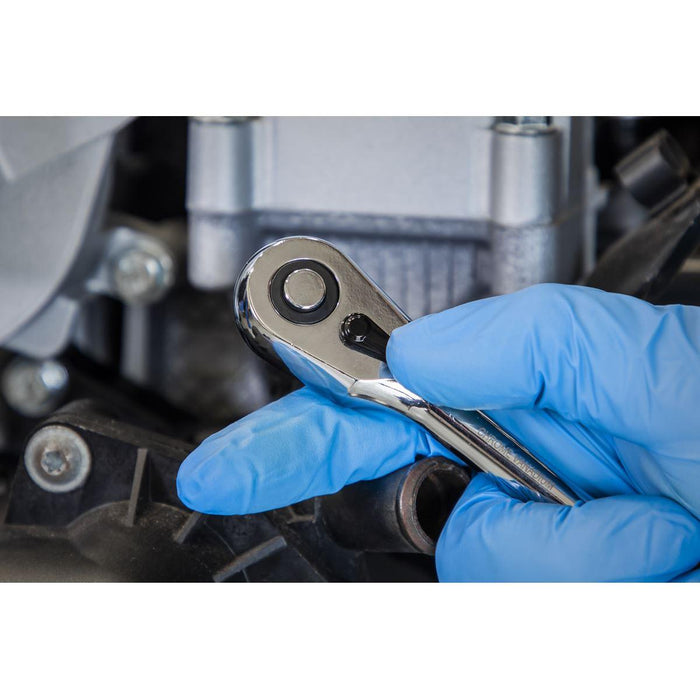 Sealey Premier Premier Ratchet Wrench with Flip Reverse 1/4"Sq Drive AK8934 Sealey Premier - Town Tools 