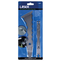 Laser Trim Removal Pry Bar & Clip Lifter