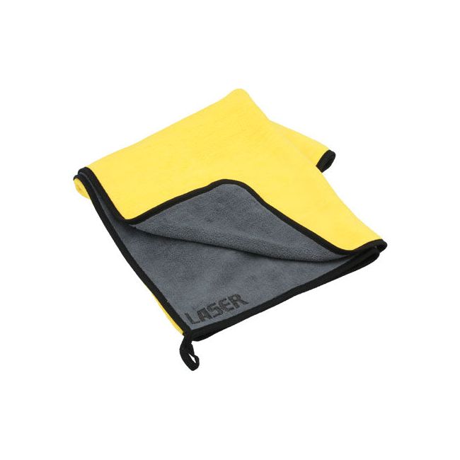 Laser Microfibre Coral Fleece Drying Towel - XL Laser - Town Tools
