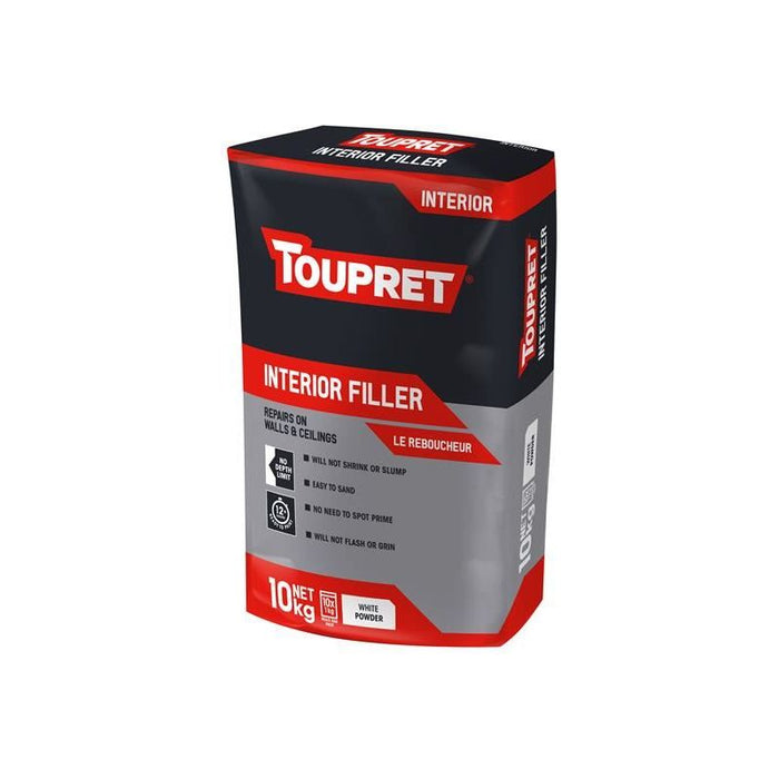 Toupret Interior Filler 10kg Toupret - Town Tools