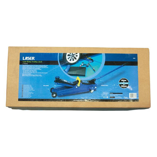 Laser Low Entry Trolley Jack - 2 Tonne Laser - Town Tools