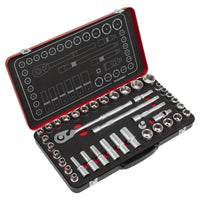Premier Platinum Metric/Imperial Socket Set 1/2"Sq Drive 40pc