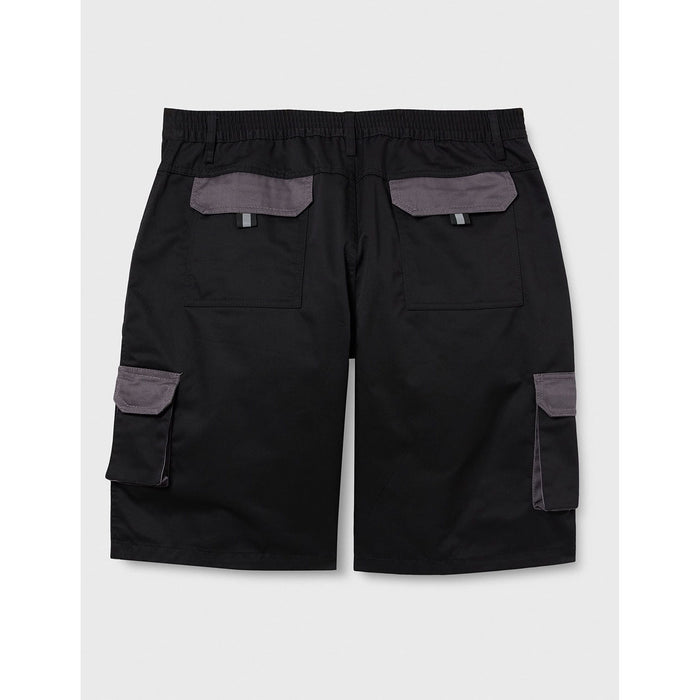 Portwest Texo Contrast Shorts - Black - Large