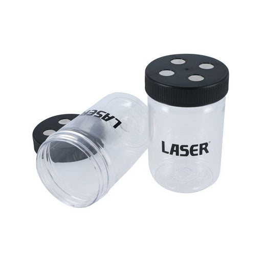 Laser Magnetic Plastic Storage Tubs 2pc Laser - Town Tools
