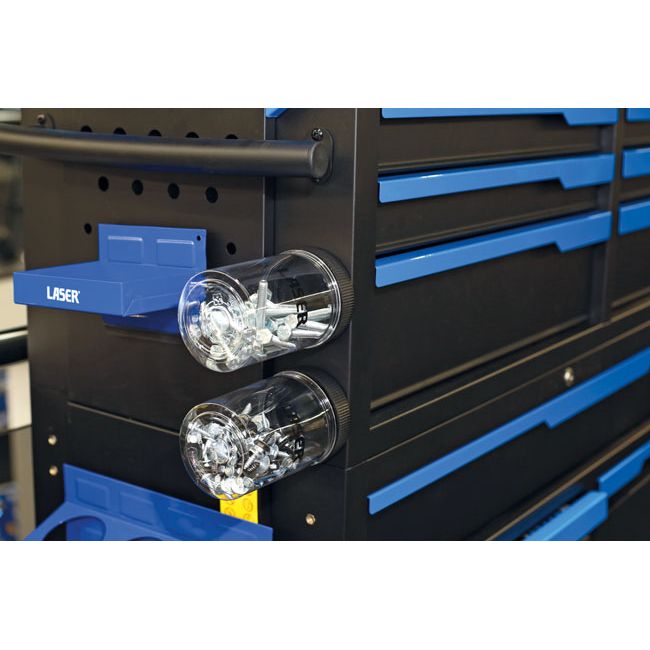 Laser Magnetic Plastic Storage Tubs 2pc Laser - Town Tools