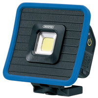 Draper COB LED Rechargeable Mini Flood Light and Power Bank with Magnetic Base
