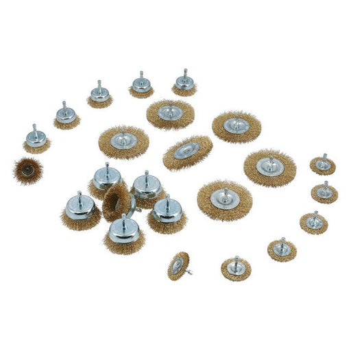 Laser Wire Brush Assortment 24pc Laser - Town Tools