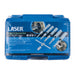 Laser Deep E-Socket Set 1/4" & 3/8"D 12pc Laser - Town Tools