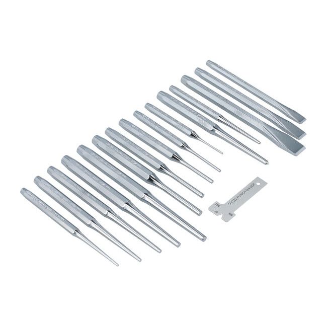 Laser Punch & Chisel Set 16pc Laser - Town Tools