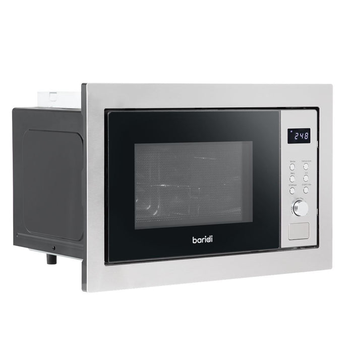 Baridi Integrated Microwave Oven with Grill 25L Capacity 900W - Stainless Steel Baridi - Town Tools 