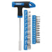 Draper T-Handle Screwdriver, Socket and Bit Set, 1/4" Sq. Dr. (22 Piece) Draper - Town Tools