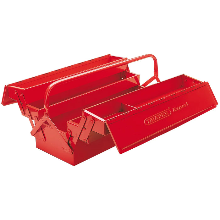 Draper Expert Extra Long Four Tray Cantilever Tool Box, 530mm - TB530