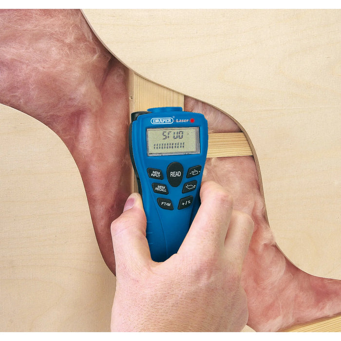 Draper Distance Measure/Stud Detector with Laser Pointer - DMSD