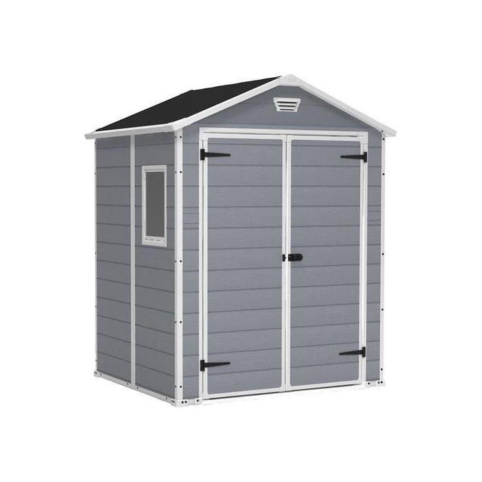 Keter Manor Shed Grey 6 x 5ft Keter - Town Tools