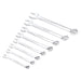 Draper Draper HI-TORQ Metric Combination Spanner Set (8 Piece) Draper - Town Tools