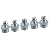 Faithfull Grease Nipple Straight M10 x 1.0 (Pack 5)