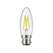 Energizer® LED BC (B22) Candle Filament Non-Dimmable Bulb, Warm White 470 lm 4W Energizer® - Town Tools