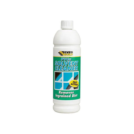 Everbuild Sika PVCu Solvent Cleaner 1 Litre Everbuild Sika - Town Tools
