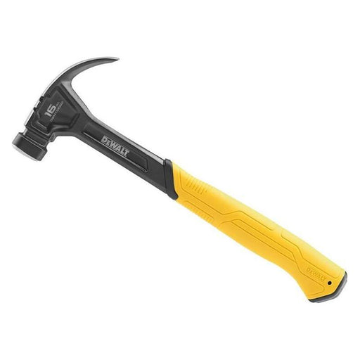 Dewalt Curve Claw Smooth Face Hammer 454g (16oz) Dewalt - Town Tools