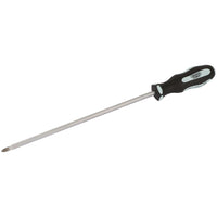 Draper 'Pound Thru' Cross Slot Soft Grip Screwdriver, No.2 x 250mm 63595
