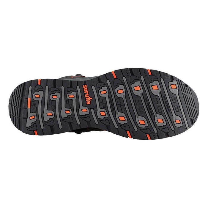 Scruffs Glide Safety Boot Black / Orange Size 9 / 43 Scruffs - Town Tools 