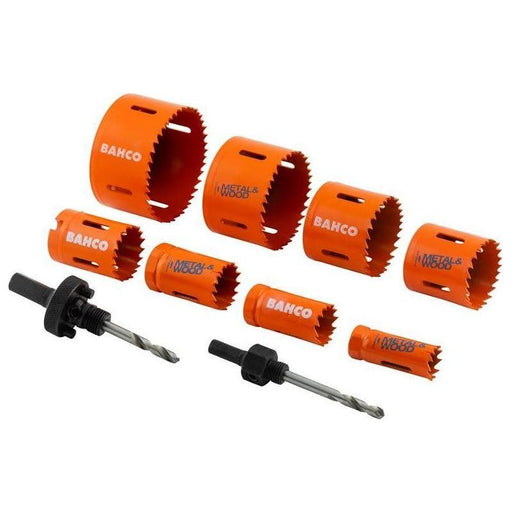 Bahco Electrician's Bi-Metal Holesaw Set, 10 Piece Bahco - Town Tools