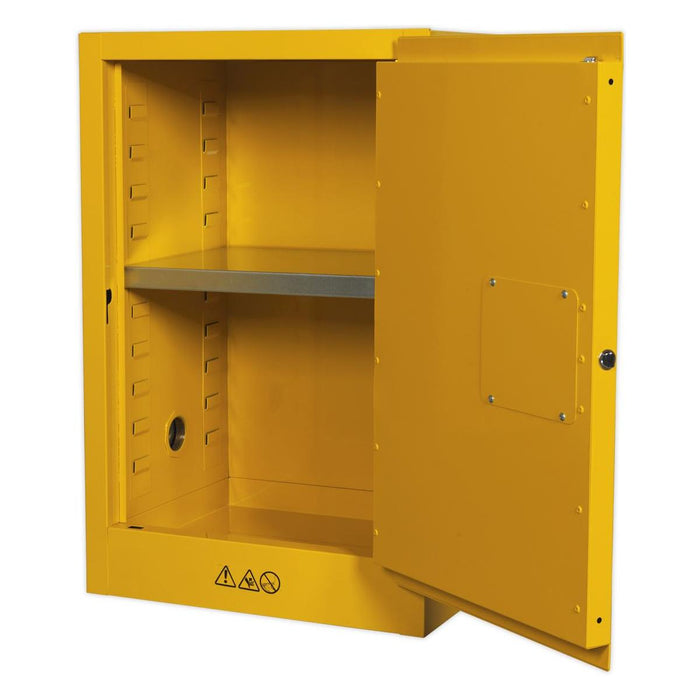 Sealey Flammables Storage Cabinet 585 x 455 x 890mm FSC07 Sealey - Town Tools 