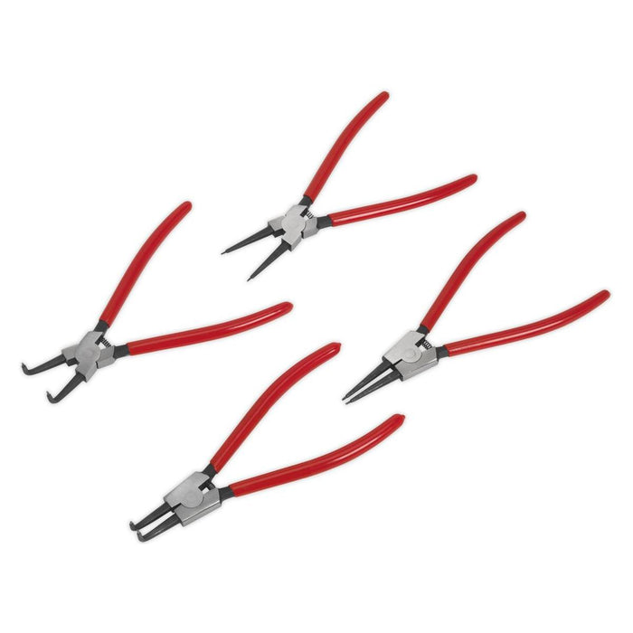 Sealey Internal/External Circlip Pliers Set 4pc 230mm AK8456 Sealey - Town Tools 