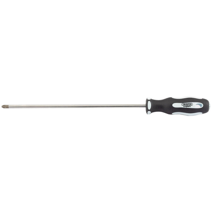 Draper PZ TYPE Soft Grip Screwdriver, No.2 x 250mm 35000 Draper - Town Tools 