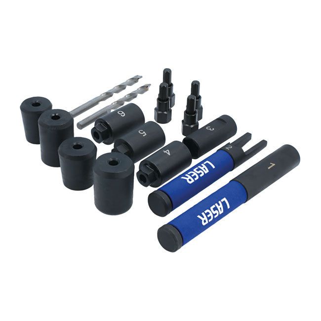 Laser Locking Wheel Nut Removal Kit - Lug Driller Laser - Town Tools
