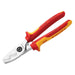 Knipex VDE Cable Shears with Twin Cutting Edge 200mm Knipex - Town Tools