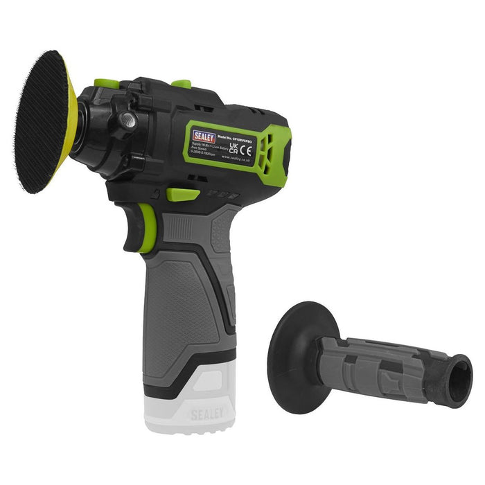 Sealey Cordless Polisher75mm 10.8V SV10.8 Series Body Only CP108VCPBO Sealey - Town Tools 