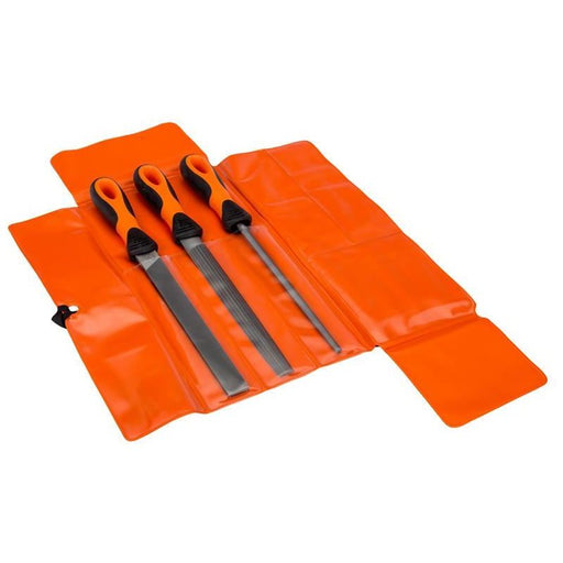 Bahco 200mm (8in) ERGO™ Engineering File Set, 3 Piece Bahco - Town Tools