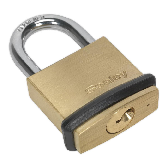 Sealey Brass Body Padlock 30mm PL200 Sealey - Town Tools 