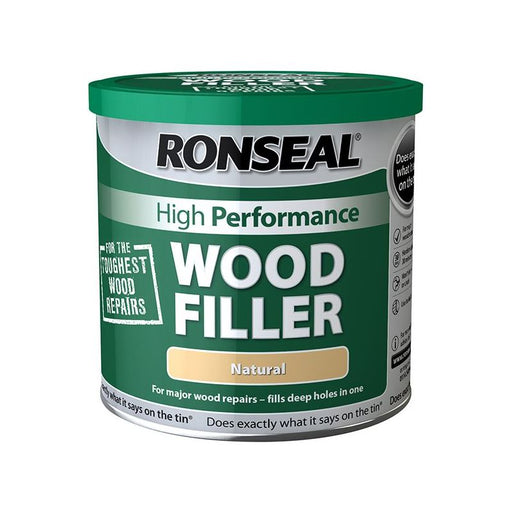 Ronseal High-Performance Wood Filler Natural 3.7kg Ronseal - Town Tools