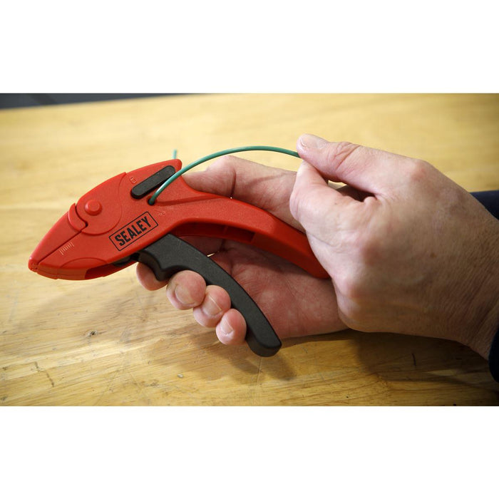 Sealey Automatic Pistol Grip Wire Stripping Tool AK2269 Sealey - Town Tools 
