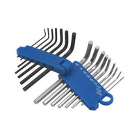 Laser Miniature Metric & Imperial Hex Key Set 16pc 4196