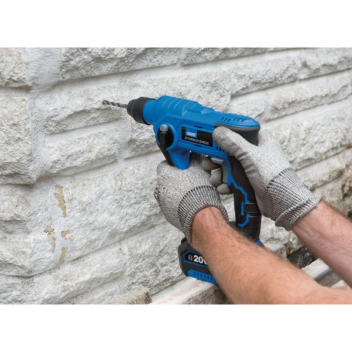 Draper Storm Force® 20V SDS+ Rotary Hammer Drill (Sold Bare) - CSDS20SF