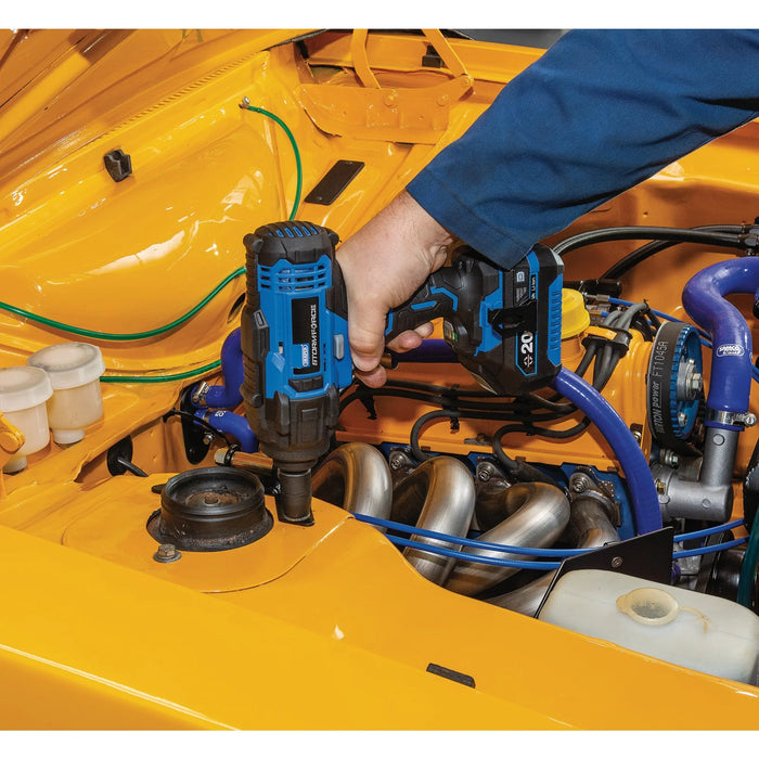 Draper Storm Force® 20V Mid-Torque Impact Wrench, 1/2" Sq. Dr., 400Nm (Sold