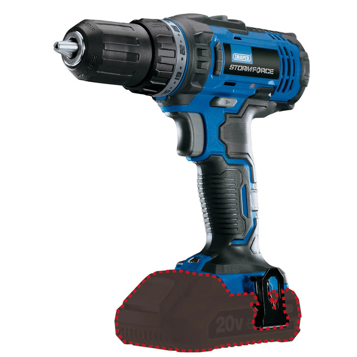 Draper Storm Force® 20V Drill Driver (Sold Bare) - CD20SF
