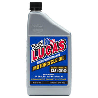 Lucas Oil Sae 10W40 Semi-Synthetic Motorcycle Oil 946Ml 40710
