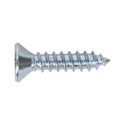 Sealey Self Tapping Screw 3.5 x 16mm Countersunk Pozi Pack of 100 ST3516 Sealey - Town Tools 