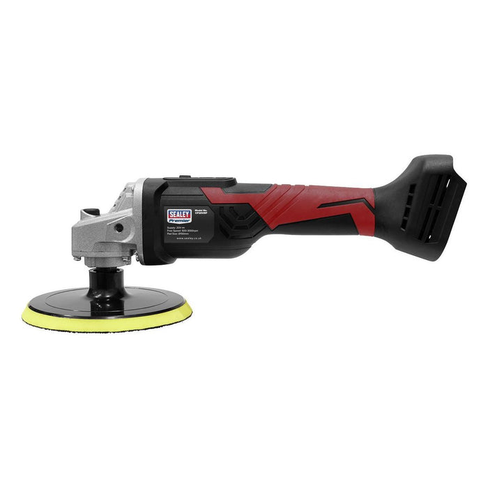 Sealey Cordless Rotary Polisher150mm 20V SV20 Series Body Only CP20VRP Sealey - Town Tools 