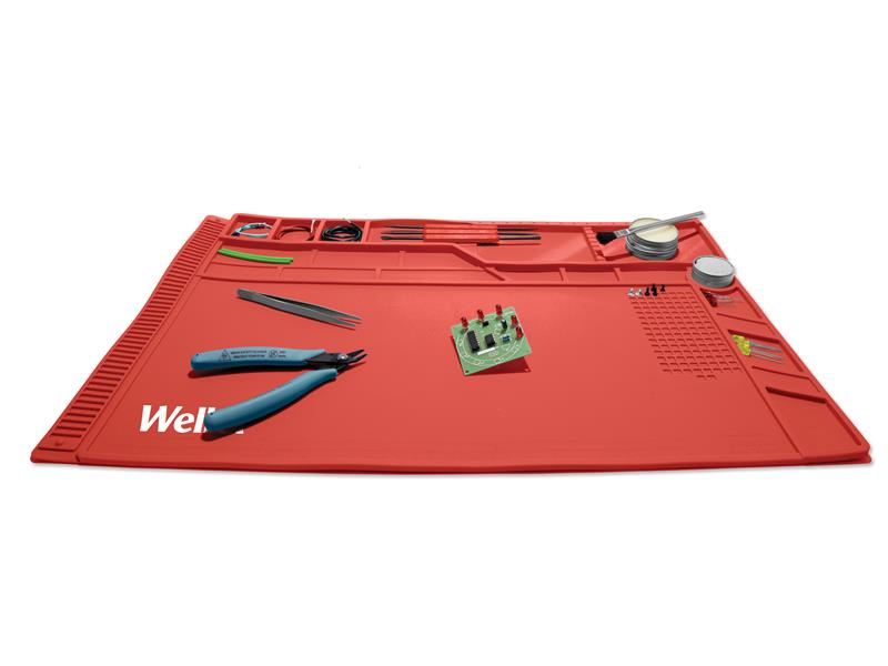 Weller Soldering Work Station Mat 546 x 349mm (21.6 x 13.8in) Weller - Town Tools