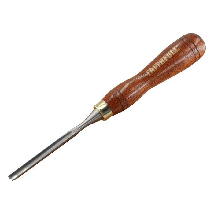 Faithfull Straight Gouge Carving Chisel 6.3mm (1/4in) Faithfull - Town Tools